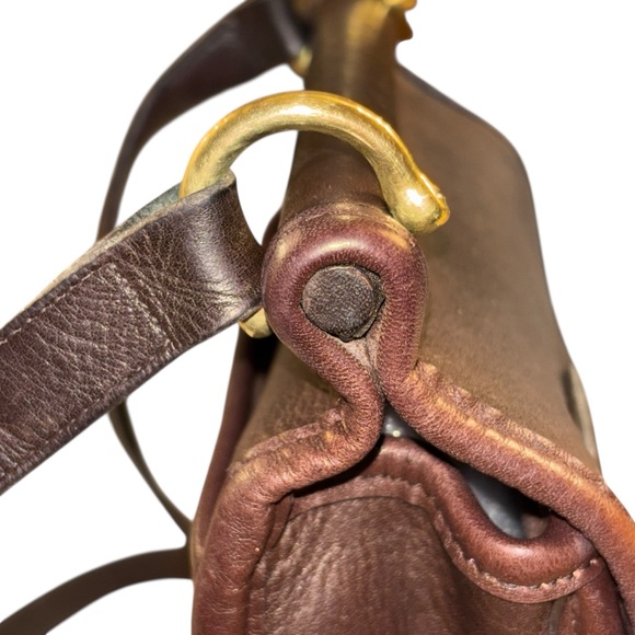 Vintage Coach Murphy 9930 | Made in USA | Mahogany Crossbody - Picture 3 of 16